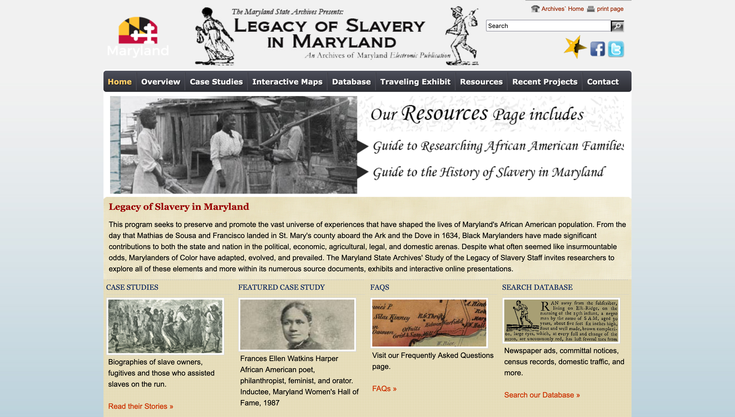 Legacy of Slavery in Maryland