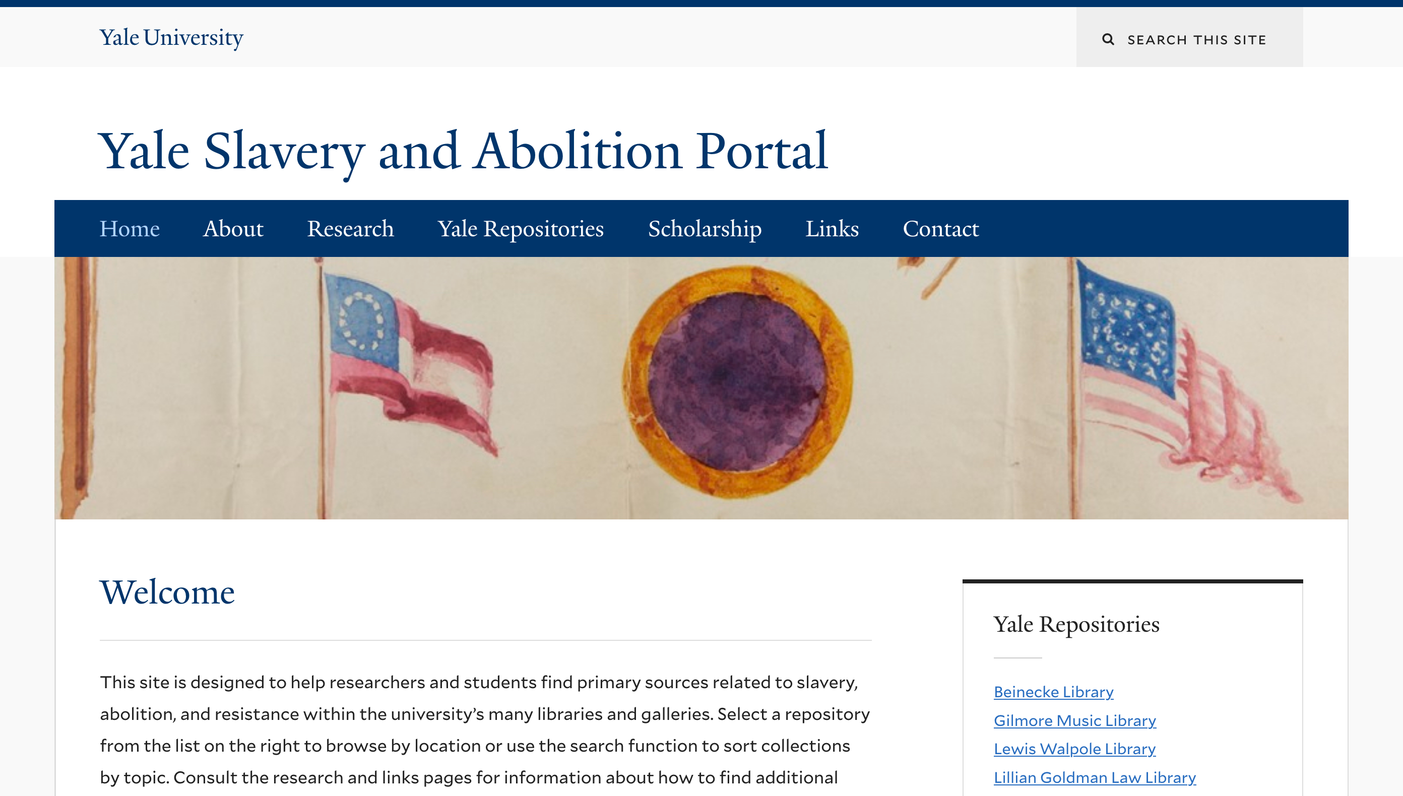 Yale Slavery and Abolition Portal